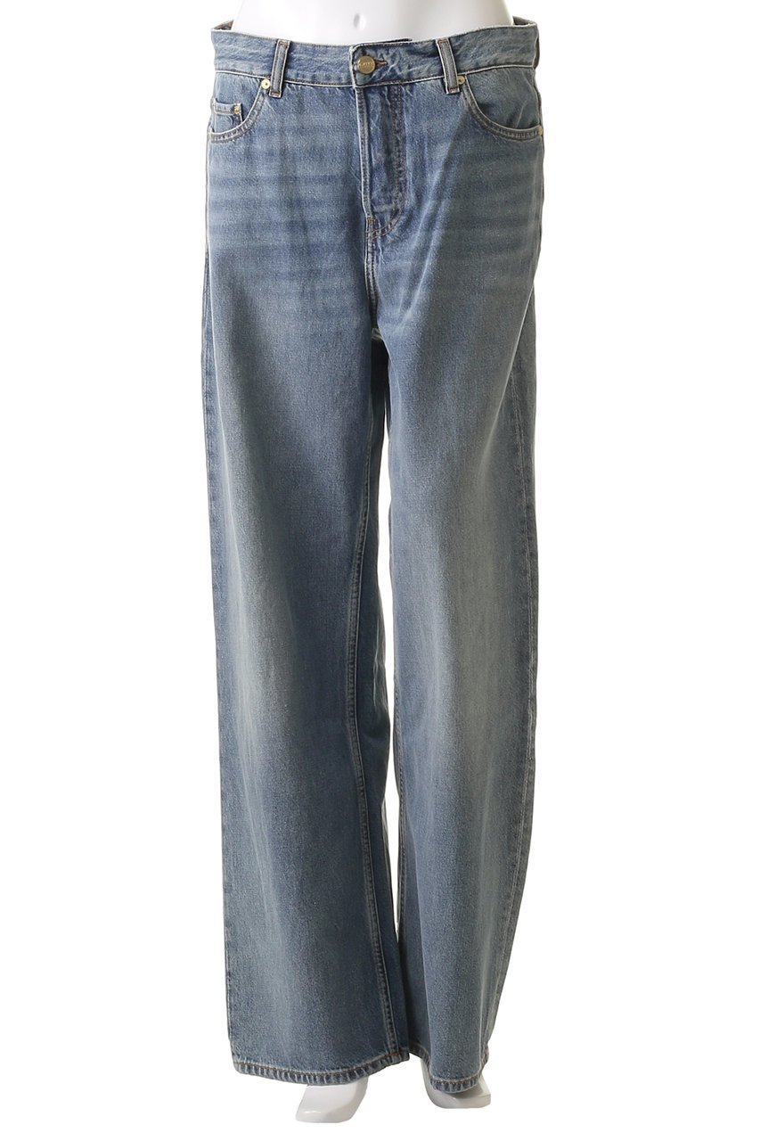 【ガニー/GANNI】のRigid Denim Izey 人気、トレンドファッション・服の通販 founy(ファニー) 　ファッション　Fashion　レディースファッション　Fashion for Women　パンツ　Pants & Trousers　デニムパンツ・ジーンズ・美脚デニム　Denim Jeans & Pants　デニム　Denim, Jeans Material　ワイド　Wide, Wide Fit　other-2|ID: prp329100004320298 ipo3291000000032944877