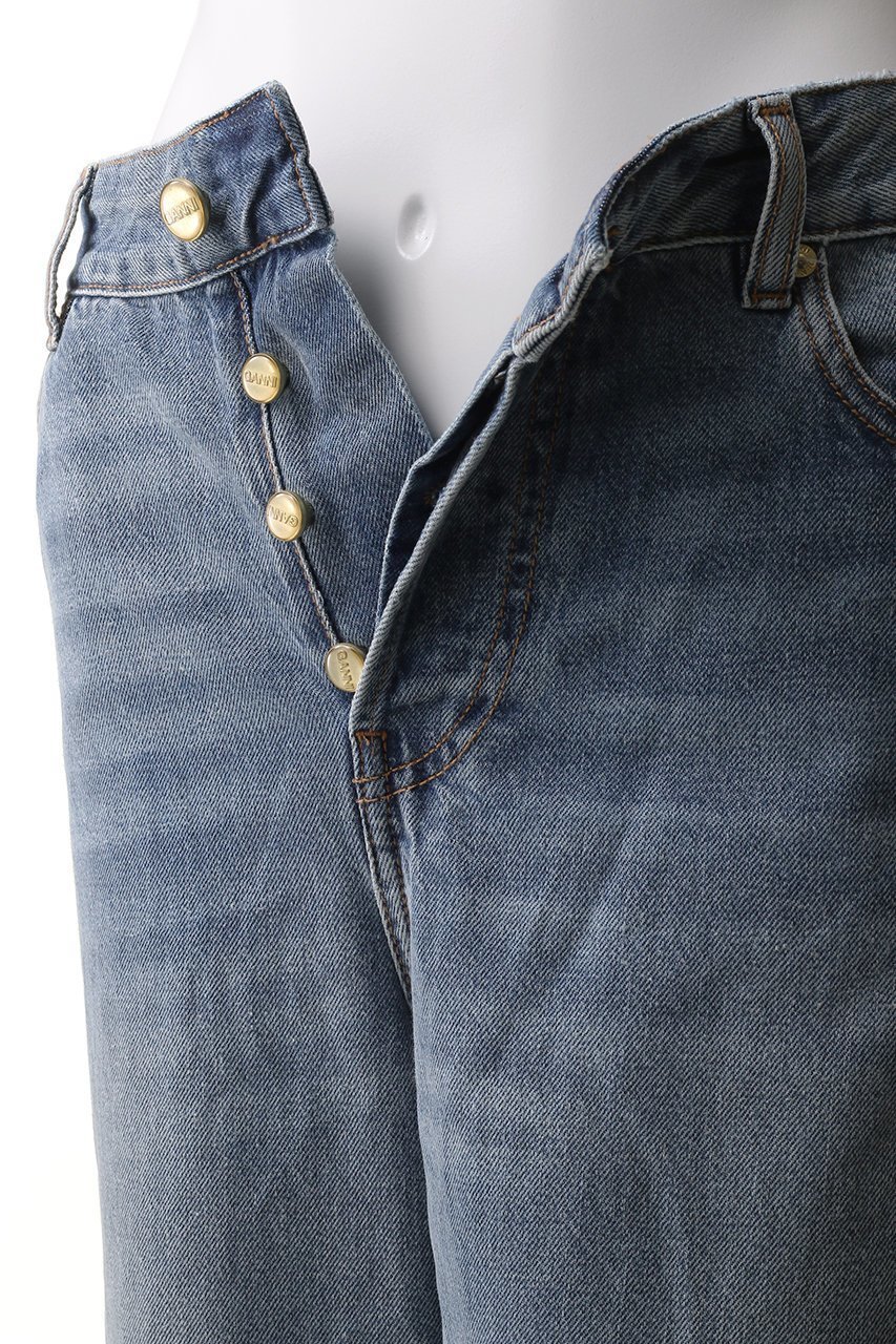 【ガニー/GANNI】のRigid Denim Izey 人気、トレンドファッション・服の通販 founy(ファニー) 　ファッション　Fashion　レディースファッション　Fashion for Women　パンツ　Pants & Trousers　デニムパンツ・ジーンズ・美脚デニム　Denim Jeans & Pants　デニム　Denim, Jeans Material　ワイド　Wide, Wide Fit　other-6|ID: prp329100004320298 ipo3291000000032944902