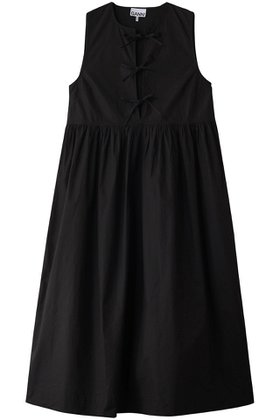 【ガニー/GANNI】 Cotton Poplin Midi ドレス人気、トレンドファッション・服の通販 founy(ファニー) ファッション Fashion レディースファッション Fashion for Women ワンピース Dresses フォーマル・パーティードレス・結婚式用ドレス Elegant & Casual Dresses チュニック Tunic Tops & Dresses チュニック Tunic, Long Top ドレス Dress, One-Piece フェミニン Feminine, Girly フロント Front, Front Design リボン Ribbon, Bow |ID:prp329100004320299