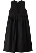 【ガニー/GANNI】のCotton Poplin Midi ドレス 人気、トレンドファッション・服の通販 founy(ファニー) ファッション Fashion レディースファッション Fashion for Women ワンピース Dresses フォーマル・パーティードレス・結婚式用ドレス Elegant & Casual Dresses チュニック Tunic Tops & Dresses チュニック Tunic, Long Top ドレス Dress, One-Piece フェミニン Feminine, Girly フロント Front, Front Design リボン Ribbon, Bow thumbnail ブラック|ID: prp329100004320299 ipo3291000000032884913