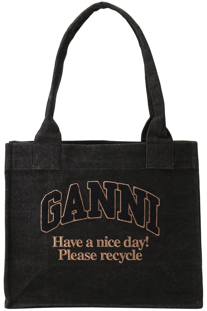 【ガニー/GANNI】のLarge Easy デニムショッパー インテリア・キッズ・メンズ・レディースファッション・服の通販 founy(ファニー) https://founy.com/ ファッション Fashion レディースファッション Fashion for Women バッグ Bags 雑誌 Magazine, Fashion Magazine |ID: prp329100004320301 ipo3291000000036556098