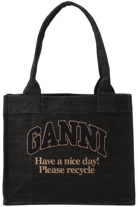 【ガニー/GANNI】のLarge Easy デニムショッパー 人気、トレンドファッション・服の通販 founy(ファニー) ファッション Fashion レディースファッション Fashion for Women バッグ Bags 雑誌 Magazine, Fashion Magazine |ID:prp329100004320301