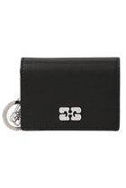 【ガニー/GANNI】のGanni Bou フラップカードホルダー ブラック|ID: prp329100004320302 ipo3291000000036041086