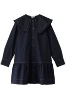 【ガニー/GANNI】のCotton Poplin Big Collar ミニ シャツドレス 人気、トレンドファッション・服の通販 founy(ファニー) ファッション Fashion レディースファッション WOMEN ワンピース Dress ドレス Party Dresses チュニック Tunic 2025年 2025 A/W・秋冬 Aw・Autumn/Winter・Fw・Fall-Winter S/S・春夏 Ss・Spring/Summer ギャザー Gather チュニック Tunic ドレス Dress ビッグ Big フェミニン Feminine 夏 Summer 春 Spring |ID:prp329100004320308