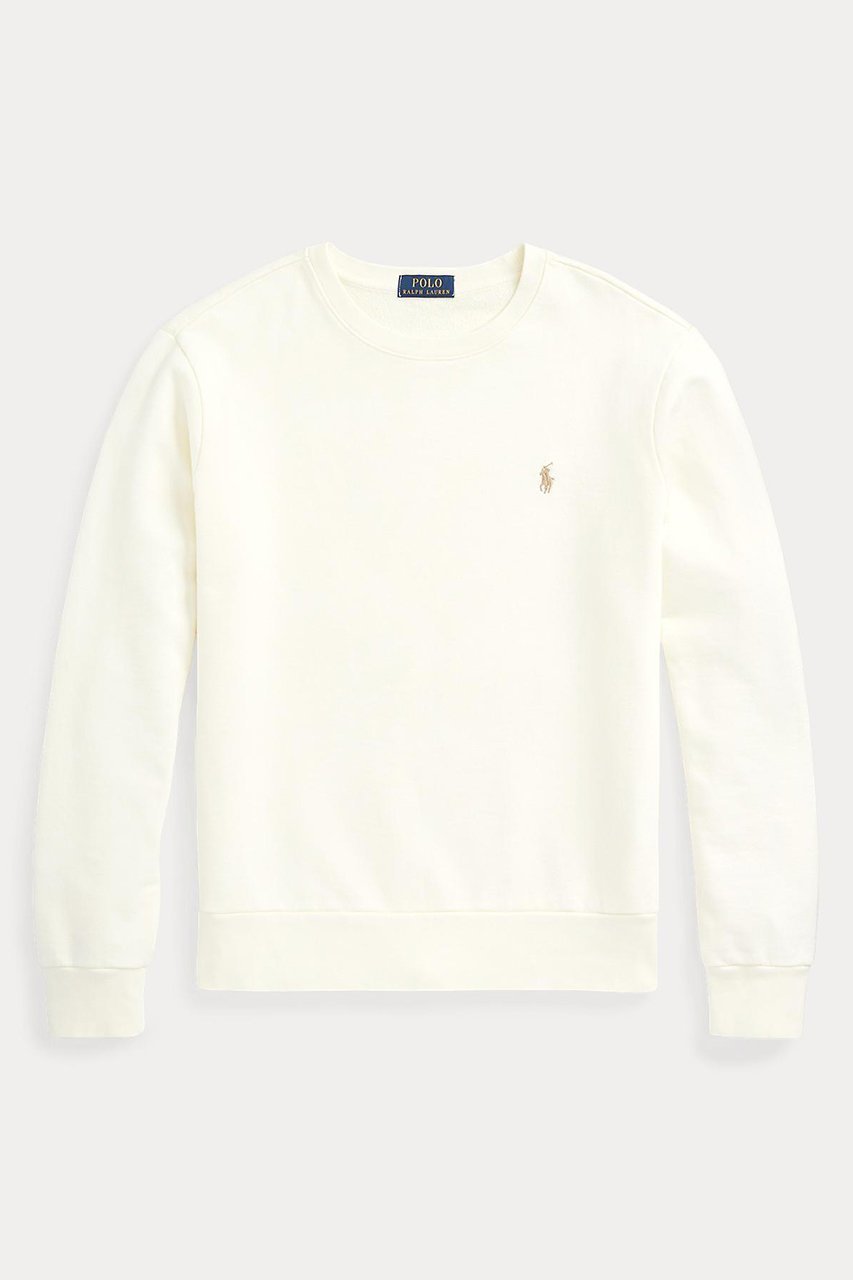 【ラルフローレン/RALPH LAUREN / MEN】の【MEN】【POLO RALPH LAUREN】ループバック テリー スウェットシャツ インテリア・キッズ・メンズ・レディースファッション・服の通販 founy(ファニー) 　ファッション　Fashion　メンズファッション　Fashion for Men　トップス・カットソー　Cut & Sew Tops　パーカー・フーディー / カジュアルコーデ　Hoodies & Parkas　メンズシャツ　Shirts　インナー　Innerwear　フォルム　Silhouette, Form　ベーシック　Basic, Essential　ループ　Loop, Loop Knit　クリーム|ID: prp329100004320311 ipo3291000000032887887