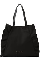 【ランバン オン ブルー/LANVIN en Bleu】のラッフルフリルバッグ ブラック|ID: prp329100004320336 ipo3291000000035103467