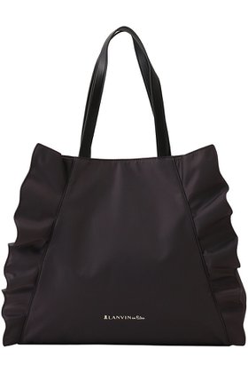 【ランバン オン ブルー/LANVIN en Bleu】 ラッフルフリルバッグ人気、トレンドファッション・服の通販 founy(ファニー) ファッション Fashion レディースファッション Fashion for Women バッグ Bags フェミニン Feminine, Girly フォルム Silhouette, Form フリル Frill, Ruffle ポケット Pocket, Pocket Detail |ID:prp329100004320336