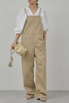 【ガリャルダガランテ/GALLARDAGALANTE】のフレンチチノサロペット ベージュ|ID: prp329100004320337 ipo3291000000032923065
