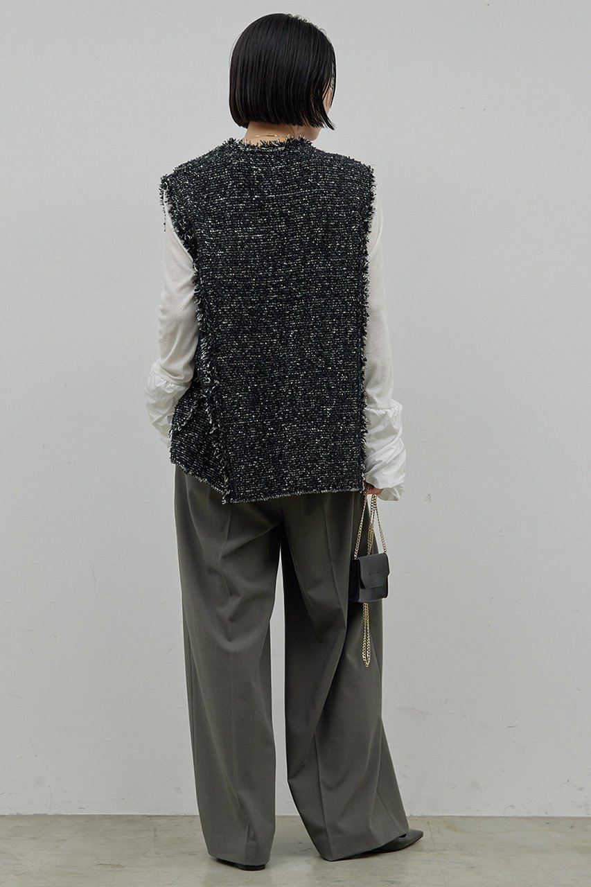 【ガリャルダガランテ/GALLARDAGALANTE】のダブルタックパンツ 人気、トレンドファッション・服の通販 founy(ファニー) 　ファッション　Fashion　レディースファッション　WOMEN　パンツ　Pants　シンプル　Simple　マニッシュ　Mannish　ワイド　Wide　other-6|ID: prp329100004320341 ipo3291000000031365204
