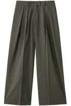 【ガリャルダガランテ/GALLARDAGALANTE】のダブルタックパンツ チャコールグレー|ID: prp329100004320341 ipo3291000000036226895