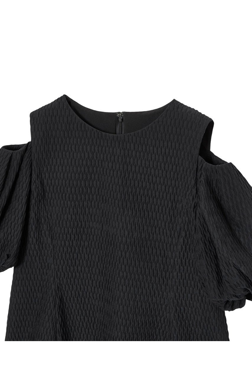 【アナイ/ANAYI】のフクレジャガードオフショル ブラウス 人気、トレンドファッション・服の通販 founy(ファニー) ファッション Fashion レディースファッション Fashion for Women トップス・カットソー Cut & Sew Tops シャツ・ブラウス・オフィスカジュアル Elegant Blouses & Button-Ups シアー Sheer, See-Through ショート Short, Short Length ジャカード/ジャガード Jacquard, Woven Pattern スリーブ Sleeve, Long Sleeve / Short Sleeve バルーン Balloon, Balloon Silhouette エレガント 上品 Elegant 夏 Summer 旅行 Travel other-3|ID: prp329100004320350 ipo3291000000036107586