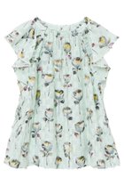 【アナイ/ANAYI】のカットジャガードフラワープリントタック ブラウス ミントグリーン|ID: prp329100004320352 ipo3291000000035051935