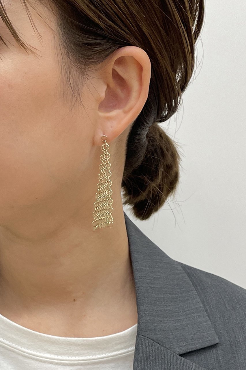 【プルミエ アロンディスモン/1er Arrondissement】の【PASCALE LION】チェーンピアス 人気、トレンドファッション・服の通販 founy(ファニー) 　ファッション　Fashion　レディースファッション　Fashion for Women　ジュエリー　Jewelry　ファッションリング　Fashion Rings　イヤリング・フープ・ドロップタイプ　Hoop, Drop & Clip Earrings　イヤリング　Earrings　ジュエリー　Jewelry, Accessories　チェーン　Chain, Chain Strap　other-4|ID: prp329100004320359 ipo3291000000031365288