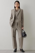 【ウィムガゼット/Whim Gazette】のストライプパンツ 人気、トレンドファッション・服の通販 founy(ファニー) ファッション Fashion レディースファッション Fashion for Women パンツ Pants & Trousers おすすめ Recommended / Our Picks ジャケット Jacket, Outerwear ストライプ Stripe, Striped Pattern センター Center, Center Line マニッシュ Mannish, Boyish エレガント 上品 Elegant thumbnail グレージュ|ID: prp329100004320366 ipo3291000000032938713