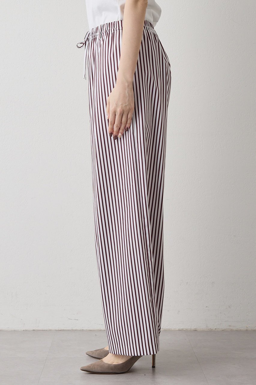 【ウィムガゼット/Whim Gazette】のストライプパンツ 人気、トレンドファッション・服の通販 founy(ファニー) 　ファッション　Fashion　レディースファッション　Fashion for Women　パンツ　Pants & Trousers　なめらか　Smooth, Silky Texture　サテン　Satin, Glossy Fabric　ストライプ　Stripe, Striped Pattern　リラックス　Relax, Relaxed Fit　ルーズ　Loose, Oversized　ワイド　Wide, Wide Fit　エレガント 上品　Elegant　other-7|ID: prp329100004320366 ipo3291000000036870939