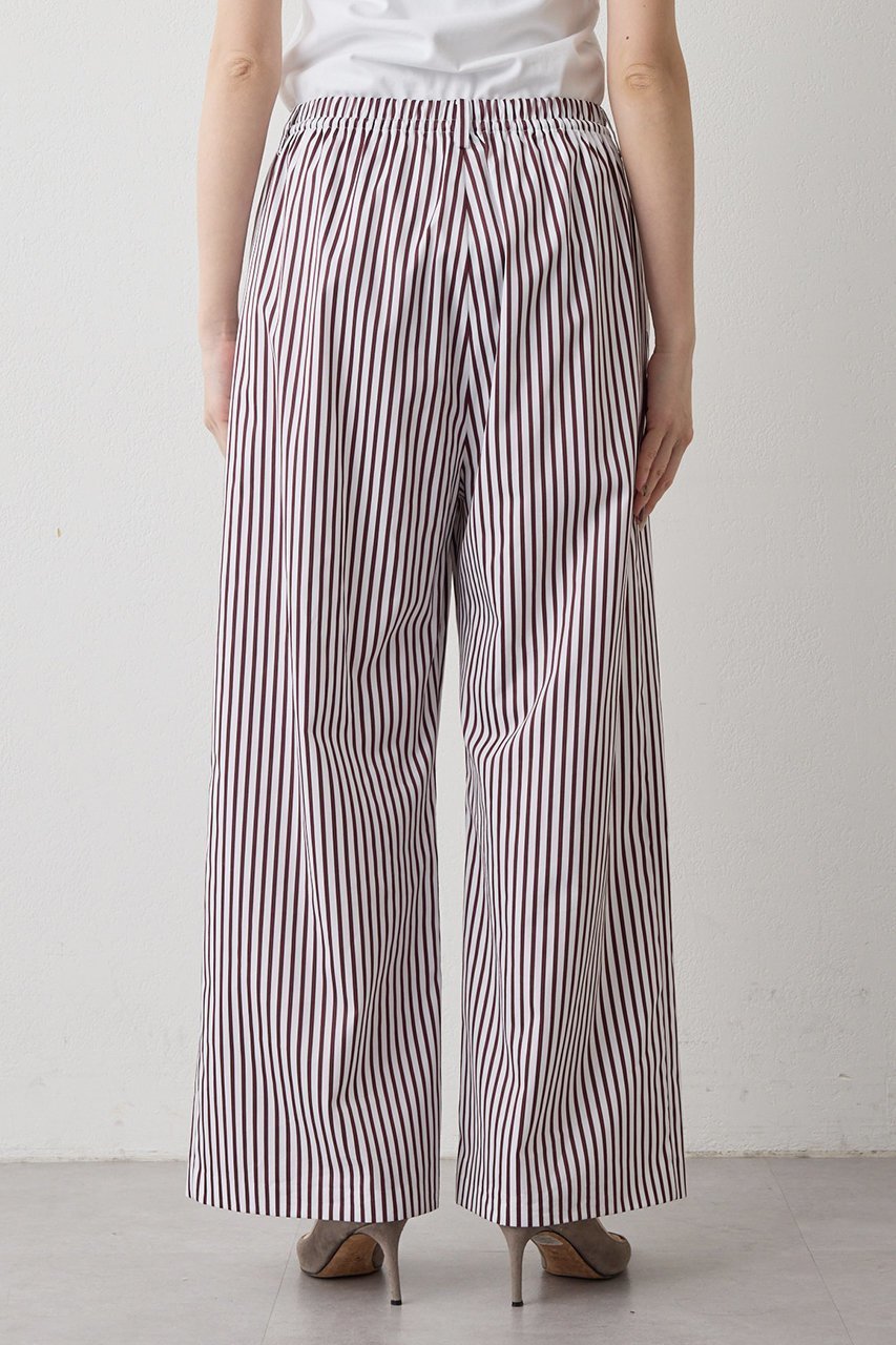 【ウィムガゼット/Whim Gazette】のストライプパンツ 人気、トレンドファッション・服の通販 founy(ファニー) 　ファッション　Fashion　レディースファッション　Fashion for Women　パンツ　Pants & Trousers　なめらか　Smooth, Silky Texture　サテン　Satin, Glossy Fabric　ストライプ　Stripe, Striped Pattern　リラックス　Relax, Relaxed Fit　ルーズ　Loose, Oversized　ワイド　Wide, Wide Fit　エレガント 上品　Elegant　other-8|ID: prp329100004320366 ipo3291000000036870942