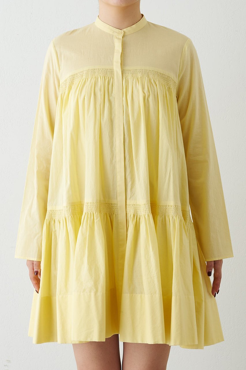【ウィムガゼット/Whim Gazette】のローンギャザードレス 人気、トレンドファッション・服の通販 founy(ファニー) 　ファッション　Fashion　レディースファッション　Fashion for Women　ワンピース　Dresses　フォーマル・パーティードレス・結婚式用ドレス　Elegant & Casual Dresses　チュニック　Tunic Tops & Dresses　イエロー　Yellow　ギャザー　Gathered, Ruffled　シャーリング　Shirring, Ruched　シューズ　Shoes, Footwear　スニーカー　Sneakers, Trainers　チュニック　Tunic, Long Top　ドレス　Dress, One-Piece　エレガント 上品　Elegant　春　Spring　other-6|ID: prp329100004320369 ipo3291000000032882854