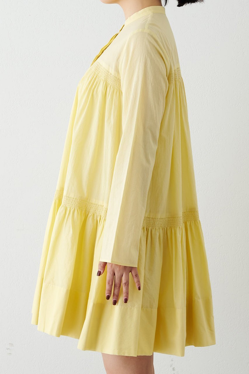 【ウィムガゼット/Whim Gazette】のローンギャザードレス 人気、トレンドファッション・服の通販 founy(ファニー) 　ファッション　Fashion　レディースファッション　Fashion for Women　ワンピース　Dresses　フォーマル・パーティードレス・結婚式用ドレス　Elegant & Casual Dresses　チュニック　Tunic Tops & Dresses　イエロー　Yellow　ギャザー　Gathered, Ruffled　シャーリング　Shirring, Ruched　シューズ　Shoes, Footwear　スニーカー　Sneakers, Trainers　チュニック　Tunic, Long Top　ドレス　Dress, One-Piece　エレガント 上品　Elegant　春　Spring　other-7|ID: prp329100004320369 ipo3291000000032882857