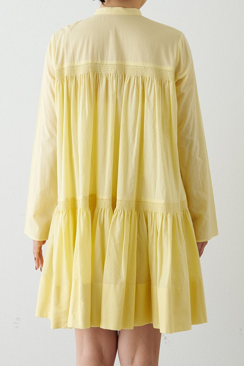 【ウィムガゼット/Whim Gazette】のローンギャザードレス 人気、トレンドファッション・服の通販 founy(ファニー) 　ファッション　Fashion　レディースファッション　Fashion for Women　ワンピース　Dresses　フォーマル・パーティードレス・結婚式用ドレス　Elegant & Casual Dresses　チュニック　Tunic Tops & Dresses　イエロー　Yellow　ギャザー　Gathered, Ruffled　シャーリング　Shirring, Ruched　シューズ　Shoes, Footwear　スニーカー　Sneakers, Trainers　チュニック　Tunic, Long Top　ドレス　Dress, One-Piece　エレガント 上品　Elegant　春　Spring　other-8|ID: prp329100004320369 ipo3291000000032882862