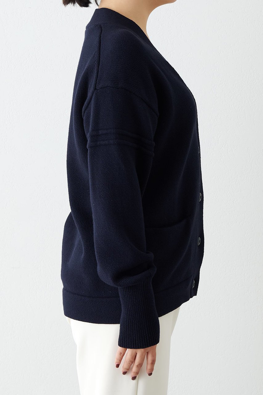 【ウィムガゼット/Whim Gazette】のワッペンニットカーディガン 人気、トレンドファッション・服の通販 founy(ファニー) 　ファッション　Fashion　レディースファッション　Fashion for Women　トップス・カットソー　Cut & Sew Tops　ニット　Knit Tops & Sweaters　カーディガン・羽織り　Layered Style Cardigans　カーディガン　Cardigan, Knitwear　スラックス　Slacks, Dress Pants　デニム　Denim, Jeans Material　ワイド　Wide, Wide Fit　エレガント 上品　Elegant　other-8|ID: prp329100004320370 ipo3291000000032956227