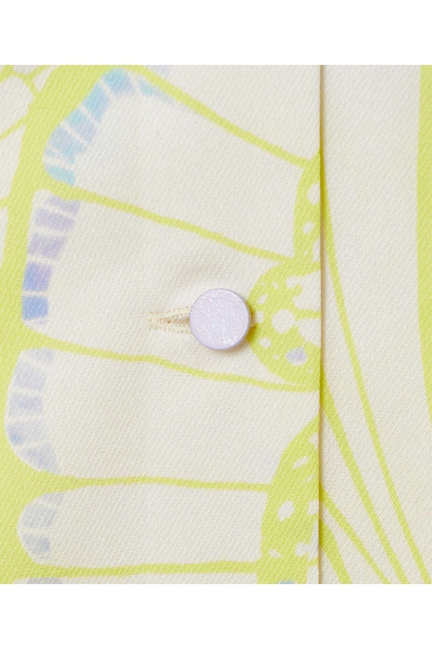 【アナイ/ANAYI】のバタフライプリントフリル ブラウス 人気、トレンドファッション・服の通販 founy(ファニー) ファッション Fashion レディースファッション Fashion for Women トップス・カットソー Cut & Sew Tops シャツ・ブラウス・オフィスカジュアル Elegant Blouses & Button-Ups アシンメトリー Asymmetrical Style カラフル Colorful Design シルク Silk, 100% Silk ジョーゼット Georgette, Semi-Sheer Fabric スリーブ Sleeve, Long Sleeve / Short Sleeve フリル Frill, Ruffle プリント Print, Printed Pattern モチーフ Motif, Design Theme ロング Long, Long-Length 再入荷 Restock / Back in Stock 別注 Limited Edition, Custom Order 春 Spring other-6|ID: prp329100004321900 ipo3291000000035052658