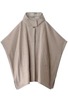 【プレインピープル/PLAIN PEOPLE】のリバーシブルポンチョコート ベージュ×ホワイト|ID: prp329100004321902 ipo3291000000032936983