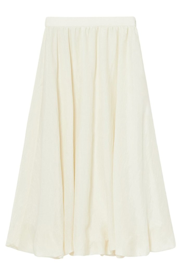 【アナイ/ANAYI】のシルキークレープバルーン スカート インテリア・キッズ・メンズ・レディースファッション・服の通販 founy(ファニー) https://founy.com/ ファッション Fashion レディースファッション Fashion for Women スカート Skirts ロングスカート Long Skirts / Maxi & Midi Skirts エレガント 上品 Elegant ギャザー Gathered, Ruffled バルーン Balloon, Balloon Silhouette ベーシック Basic, Essential ロング Long, Long-Length 春 Spring |ID: prp329100004321905 ipo3291000000036106844