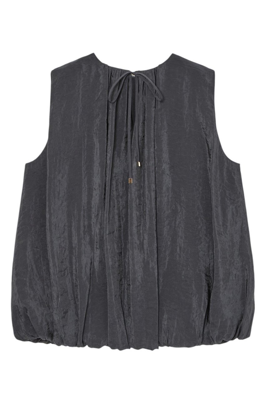 【アナイ/ANAYI】のシルキークレープバルーン ブラウス 人気、トレンドファッション・服の通販 founy(ファニー) 　ファッション　Fashion　レディースファッション　Fashion for Women　トップス・カットソー　Cut & Sew Tops　キャミソール&ノースリーブ　Camisoles & Sleeveless Tops　シャツ・ブラウス・オフィスカジュアル　Elegant Blouses & Button-Ups　おすすめ　Recommended / Our Picks　インナー　Innerwear　ジャケット　Jacket, Outerwear　ノースリーブ　Sleeveless, No-Sleeve　バルーン　Balloon, Balloon Silhouette　フェミニン　Feminine, Girly　リボン　Ribbon, Bow　エレガント 上品　Elegant　再入荷　Restock / Back in Stock　夏　Summer　other-2|ID: prp329100004321906 ipo3291000000032866663