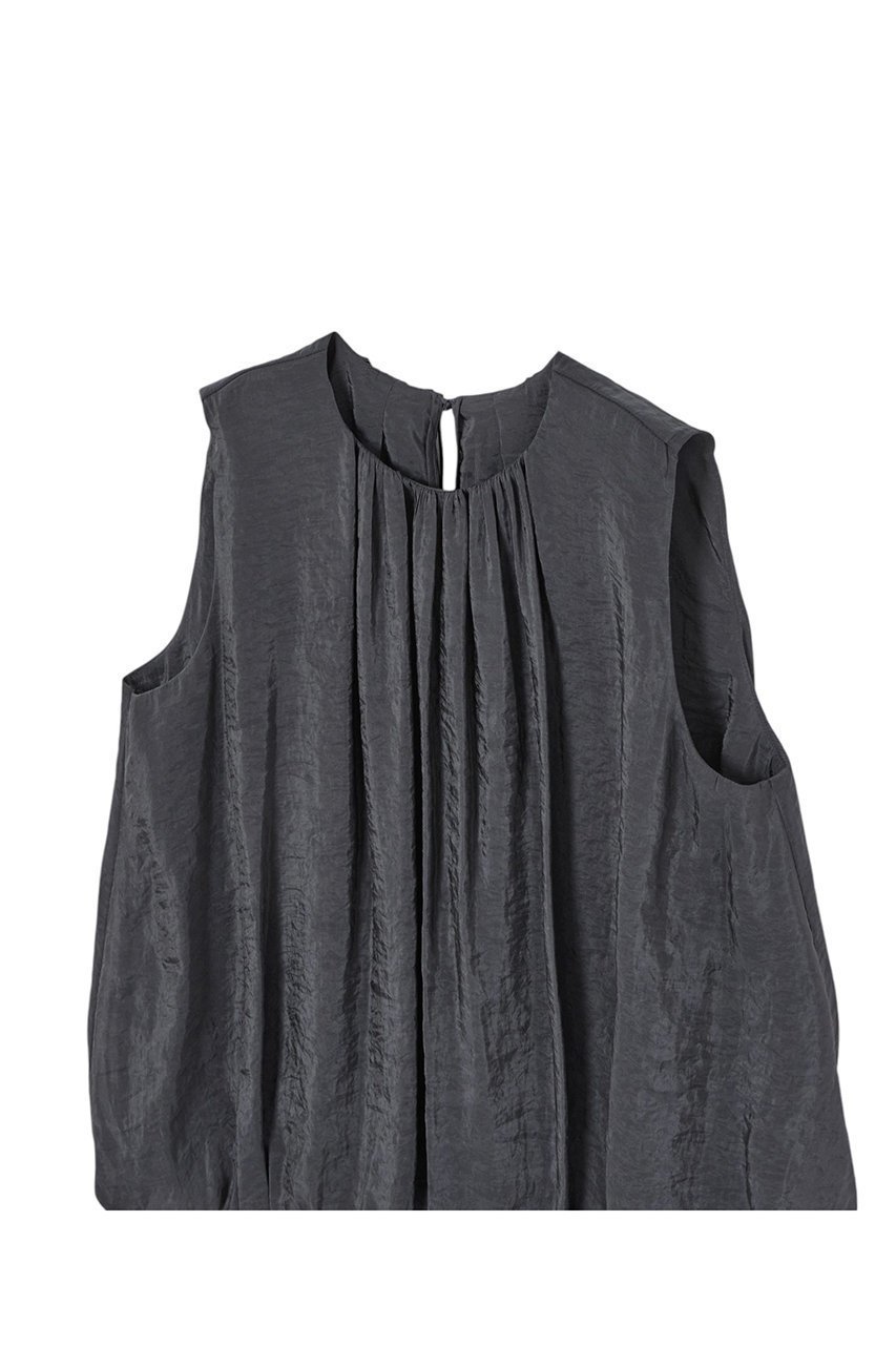【アナイ/ANAYI】のシルキークレープバルーン ブラウス 人気、トレンドファッション・服の通販 founy(ファニー) 　ファッション　Fashion　レディースファッション　Fashion for Women　トップス・カットソー　Cut & Sew Tops　キャミソール&ノースリーブ　Camisoles & Sleeveless Tops　シャツ・ブラウス・オフィスカジュアル　Elegant Blouses & Button-Ups　おすすめ　Recommended / Our Picks　インナー　Innerwear　ジャケット　Jacket, Outerwear　ノースリーブ　Sleeveless, No-Sleeve　バルーン　Balloon, Balloon Silhouette　フェミニン　Feminine, Girly　リボン　Ribbon, Bow　エレガント 上品　Elegant　再入荷　Restock / Back in Stock　夏　Summer　other-3|ID: prp329100004321906 ipo3291000000032866668