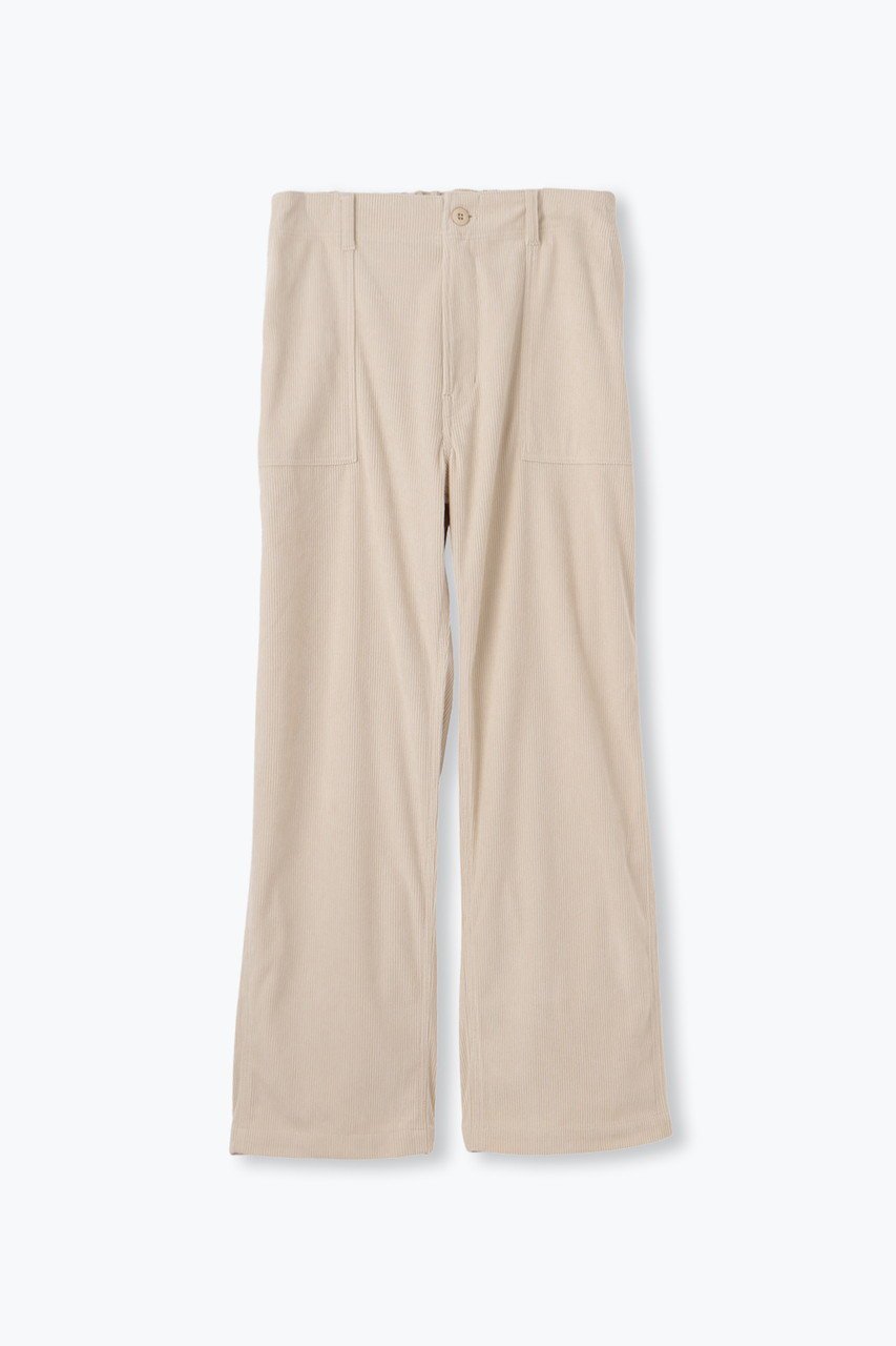 【レリル/lelill】のウォームコールベイカーパンツ インテリア・キッズ・メンズ・レディースファッション・服の通販 founy(ファニー) ファッション Fashion レディースファッション Fashion for Women パンツ Pants & Trousers おすすめ Recommended / Our Picks コーデュロイ Corduroy, Cord Fabric ストレッチ Stretch, Stretchy Fabric ストレート Straight, Straight Cut セットアップ Set-Up, Coordinated Outfit ワイド Wide, Wide Fit 新作・新入荷 New Arrivals / New In オフホワイト|ID: prp329100004321909 ipo3291000000035264516