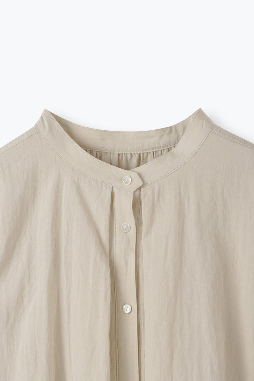 【レリル/lelill】の2WAY フラップBL 人気、トレンドファッション・服の通販 founy(ファニー) 　ファッション　Fashion　レディースファッション　Fashion for Women　トップス・カットソー　Cut & Sew Tops　シャツ・ブラウス・オフィスカジュアル　Elegant Blouses & Button-Ups　ギャザー　Gathered, Ruffled　シンプル　Simple, Minimal　スリーブ　Sleeve, Long Sleeve / Short Sleeve　タフタ　Taffeta, Structured Fabric　フラップ　Flap, Flap Pocket　フロント　Front, Front Design　ロング　Long, Long-Length　ヴィンテージ　Vintage Style　other-3|ID: prp329100004321911 ipo3291000000032915435