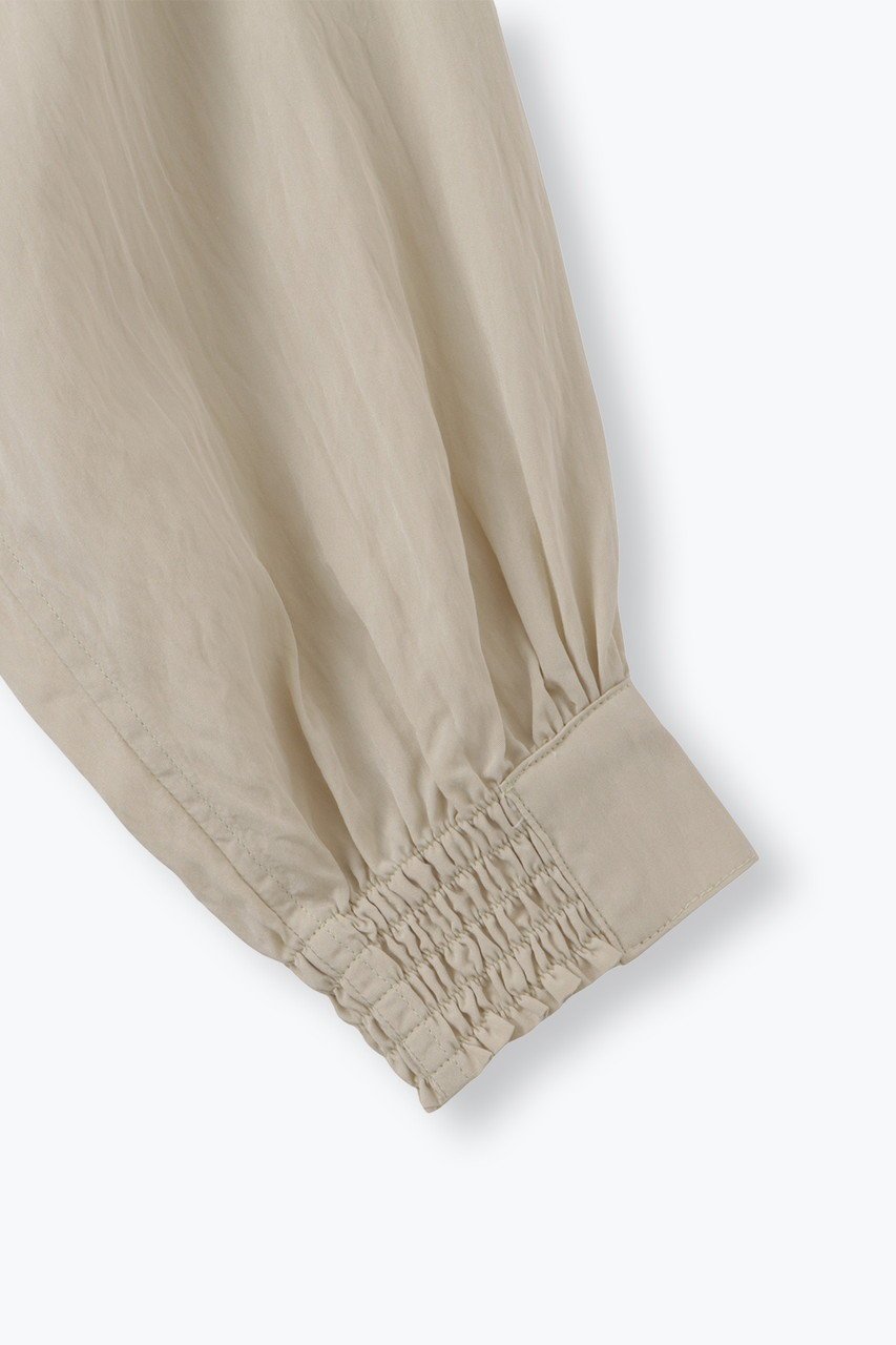 【レリル/lelill】の2WAY フラップBL 人気、トレンドファッション・服の通販 founy(ファニー) 　ファッション　Fashion　レディースファッション　Fashion for Women　トップス・カットソー　Cut & Sew Tops　シャツ・ブラウス・オフィスカジュアル　Elegant Blouses & Button-Ups　ギャザー　Gathered, Ruffled　シンプル　Simple, Minimal　スリーブ　Sleeve, Long Sleeve / Short Sleeve　タフタ　Taffeta, Structured Fabric　フラップ　Flap, Flap Pocket　フロント　Front, Front Design　ロング　Long, Long-Length　ヴィンテージ　Vintage Style　other-6|ID: prp329100004321911 ipo3291000000035823750