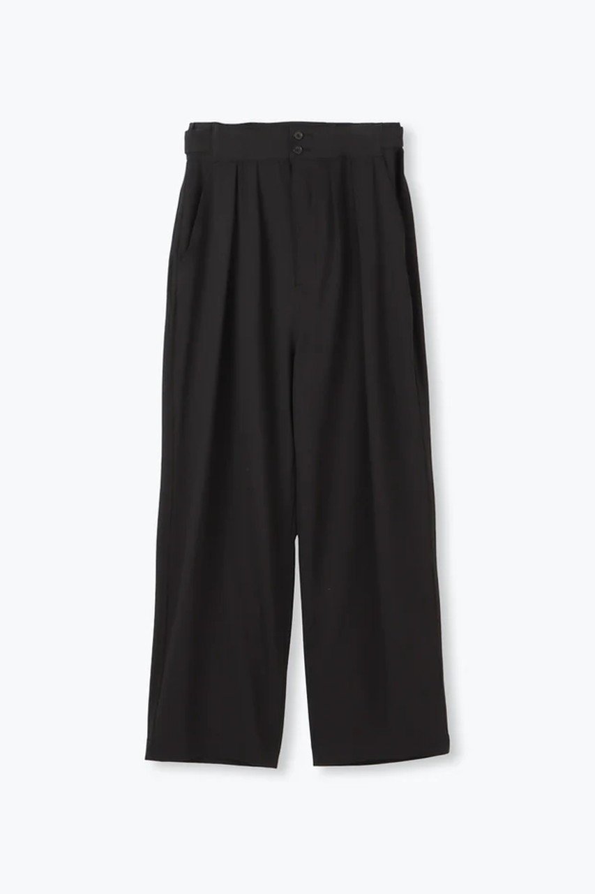 【レリル/lelill】のサイドベルトPT インテリア・キッズ・メンズ・レディースファッション・服の通販 founy(ファニー) 　ファッション　Fashion　レディースファッション　Fashion for Women　パンツ　Pants & Trousers　ベルト&ウエストマーク　Belts & Waist Accessories　オケージョン　Occasion Wear　サテン　Satin, Glossy Fabric　ストレッチ　Stretch, Stretchy Fabric　ドレス　Dress, One-Piece　フロント　Front, Front Design　エレガント 上品　Elegant　ビジネス 仕事 通勤　Business / Work / Commuting　ブラック|ID: prp329100004321913 ipo3291000000032902405