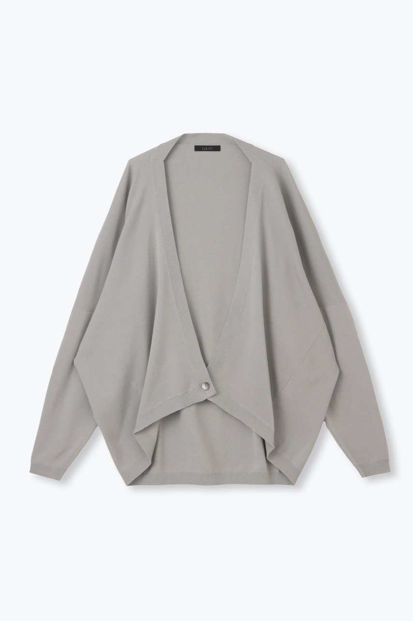 【レリル/lelill】のハイテク無地ボレロ インテリア・キッズ・メンズ・レディースファッション・服の通販 founy(ファニー) 　ファッション　Fashion　レディースファッション　Fashion for Women　トップス・カットソー　Cut & Sew Tops　ニット　Knit Tops & Sweaters　カーディガン・羽織り　Layered Style Cardigans　カーディガン　Cardigan, Knitwear　ボレロ　Bolero, Short Cardigan　モバイル　Mobile, Smartphone　リブニット　Rib Knit, Ribbed Knit　洗える　Machine Washable　無地　Plain, Solid Color　ライトグレー|ID: prp329100004321914 ipo3291000000032950755