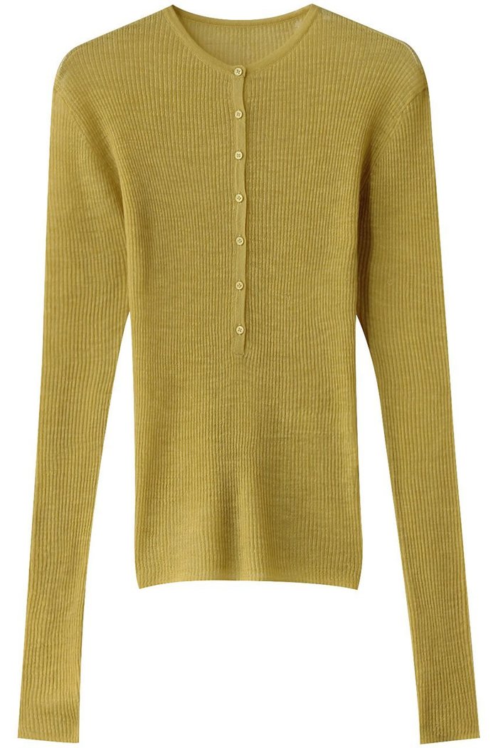 【スタニングルアー/STUNNING LURE】のシアーアルパカヘンリートップス インテリア・キッズ・メンズ・レディースファッション・服の通販 founy(ファニー) https://founy.com/ ファッション Fashion レディースファッション Fashion for Women トップス・カットソー Cut & Sew Tops ニット Knit Tops & Sweaters カジュアルプルオーバー・ニットトップス Pullovers & Knit Tops / Casual Pullovers ウォーム Warm Fabric シアー Sheer, See-Through エレガント 上品 Elegant 秋 Autumn |ID: prp329100004321917 ipo3291000000035065965