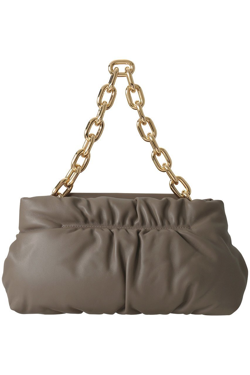 【ザンチェッティ/ZANCHETTI】のAMLETO CHAIN PUFFY ショルダーバッグ 人気、トレンドファッション・服の通販 founy(ファニー) 　ファッション　Fashion　レディースファッション　Fashion for Women　バッグ　Bags　ギャザー　Gathered, Ruffled　ショルダー　Shoulder, Shoulder Strap　チェーン　Chain, Chain Strap　ドレープ　Drape, Draping Fabric　フォルム　Silhouette, Form　other-3|ID: prp329100004321919 ipo3291000000032787387