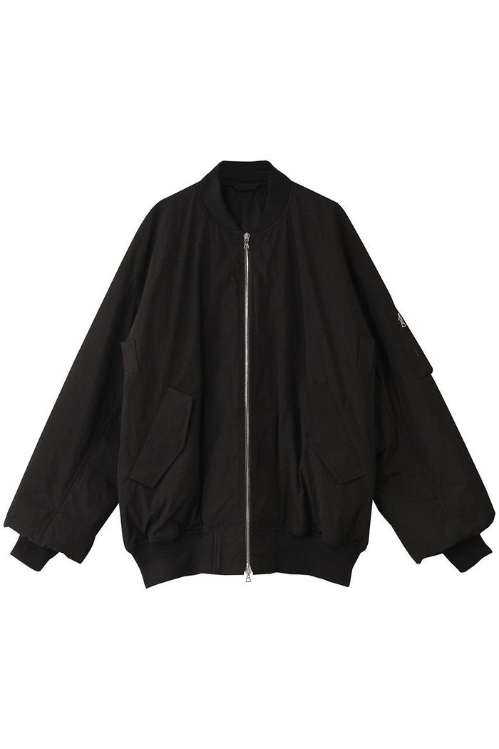 【シュタイン/ssstein】の【UNISEX】WINDPROOF NYLON OVERSIZED FLIGHT JACKET インテリア・キッズ・メンズ・レディースファッション・服の通販 founy(ファニー) https://founy.com/ ファッション Fashion レディースファッション Fashion for Women アウター Coat / Outerwear Collection レディースジャケット・軽アウター Jackets ブルゾンジャケット・スポーティアウター Blouson Jackets ユニセックス Unisex, Genderless ジャケット Jacket, Outerwear ツイル Twist, Twisted Detail フラップ Flap, Flap Pocket フロント Front, Front Design ブルゾン Blouson, Bomber Jacket ポケット Pocket, Pocket Detail モダン Modern, Contemporary エレガント 上品 Elegant |ID: prp329100004321920 ipo3291000000035721360