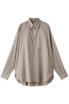 【シュタイン/ssstein】の【UNISEX】C/SI TWILL OVERSIZED REGULAR COLLAR SHIR グレージュ|ID: prp329100004321924 ipo3291000000036221822