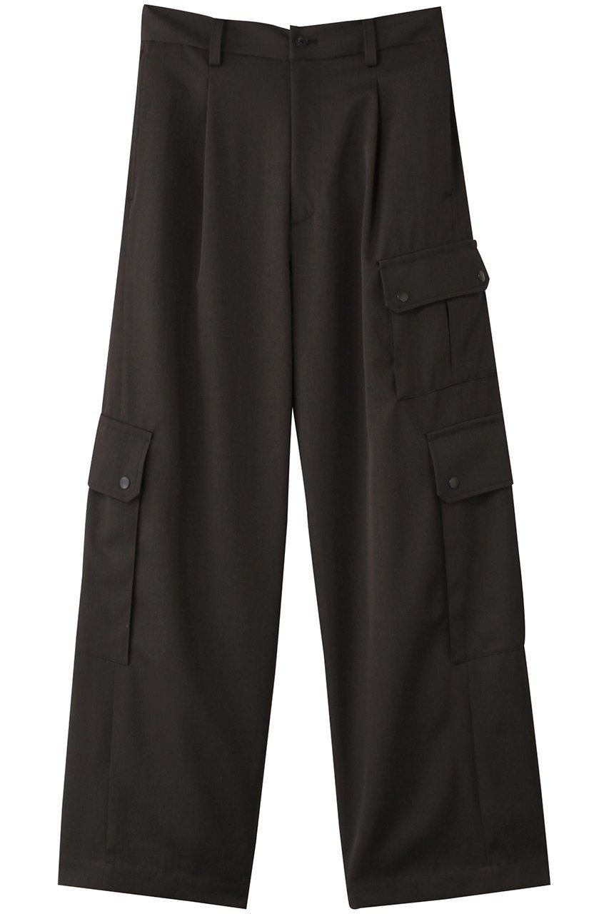 【シュタイン/ssstein / MEN】の【MEN】CARGO POCKET WIDE EASY TROUSERS インテリア・キッズ・メンズ・レディースファッション・服の通販 founy(ファニー) 　ファッション　Fashion　メンズファッション　Fashion for Men　ボトムス　Bottoms　ツイスト　Tweed, Tweed Fabric　グレーカーキ|ID: prp329100004321926 ipo3291000000032828142