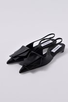 【エンフォルド/ENFOLD】のポインテッドローサンダル ブラック|ID: prp329100004321929 ipo3291000000036240669