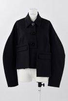 【エンフォルド/ENFOLD】のハイカウントトロ ステンカラーショートJK/ジャケット ダークネイビー|ID: prp329100004321931 ipo3291000000035825899