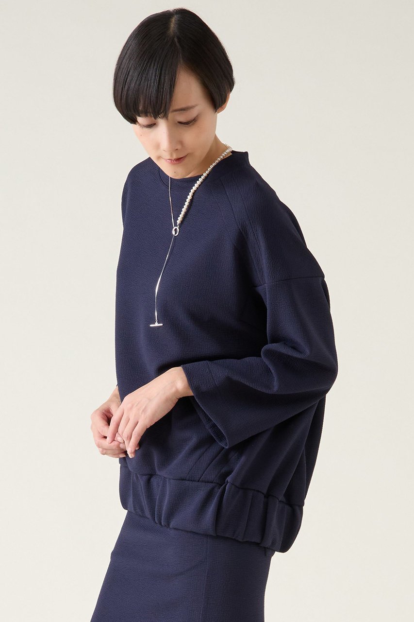 【マルティニーク/martinique】の《別注》【COGTHEBIGSMOKE】HILLARY TOP NAVY(セットアップ可) 人気、トレンドファッション・服の通販 founy(ファニー) 　ファッション　Fashion　レディースファッション　Fashion for Women　トップス・カットソー　Cut & Sew Tops　シャツ・ブラウス・オフィスカジュアル　Elegant Blouses & Button-Ups　ロングTシャツ・Tシャツ　Longline T-Shirts & Tees　カットソー・ベーシックTシャツ　Cut-and-Sewn Tops / Stretch Tees & Basics　コレクション　Collection, Seasonal Line　ショルダー　Shoulder, Shoulder Strap　スウェット / スエット　Sweatshirt, Sweatwear　スクエア　Square, Square Shape　スリーブ　Sleeve, Long Sleeve / Short Sleeve　セットアップ　Set-Up, Coordinated Outfit　トレンド　Trend, Trending Now　バランス　Balance, Style Balance　ビッグ　Big, Oversized　フォーマル　Formal, Dressy　別注　Limited Edition, Custom Order　リアル　Real, Realistic　ロング　Long, Long-Length　ロンドン　London Style, British Inspired　ワイド　Wide, Wide Fit　日本製　Made In Japan　エレガント 上品　Elegant　other-2|ID: prp329100004321933 ipo3291000000032866502