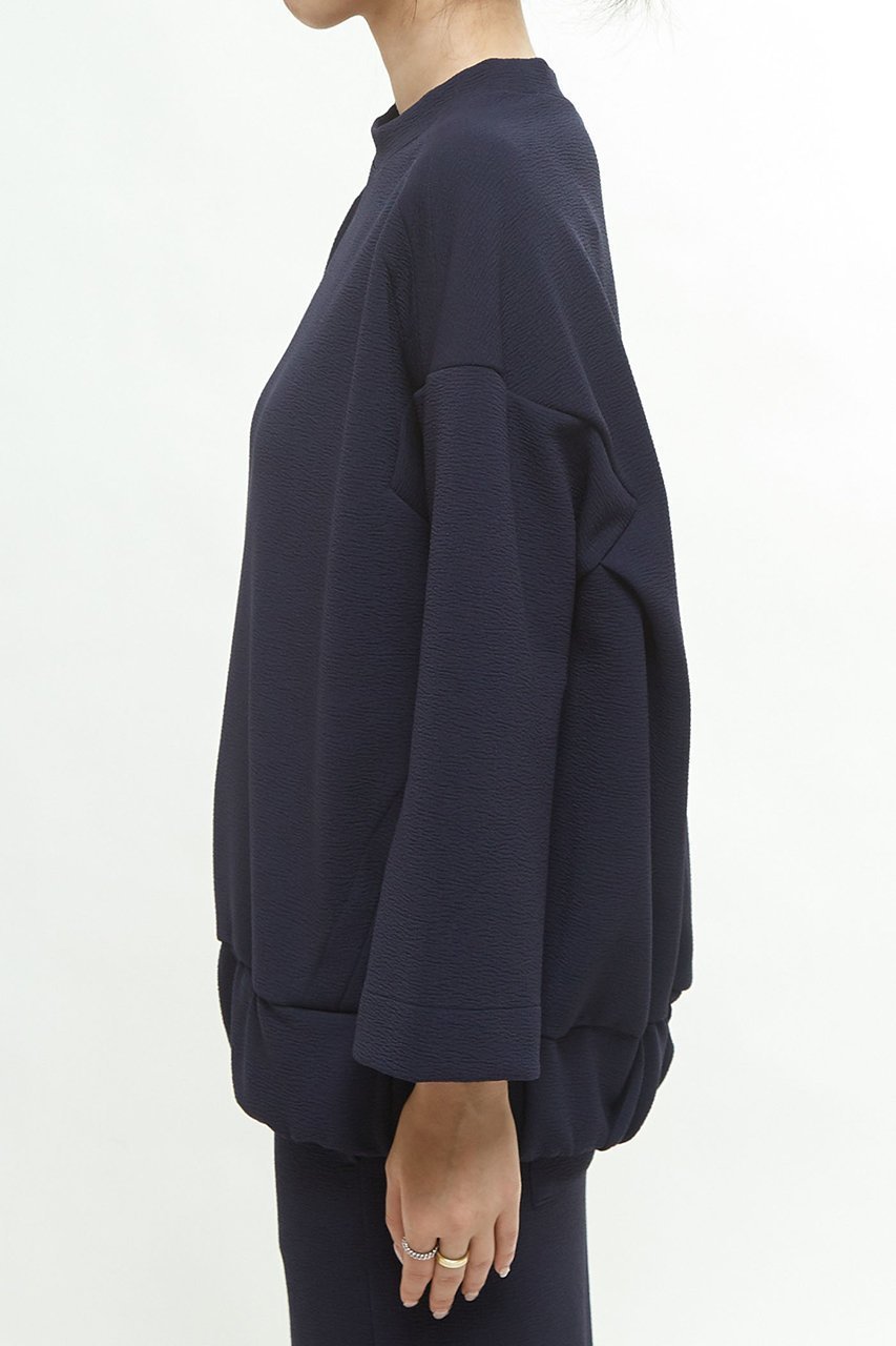 【マルティニーク/martinique】の《別注》【COGTHEBIGSMOKE】HILLARY TOP NAVY(セットアップ可) 人気、トレンドファッション・服の通販 founy(ファニー) 　ファッション　Fashion　レディースファッション　Fashion for Women　トップス・カットソー　Cut & Sew Tops　シャツ・ブラウス・オフィスカジュアル　Elegant Blouses & Button-Ups　ロングTシャツ・Tシャツ　Longline T-Shirts & Tees　カットソー・ベーシックTシャツ　Cut-and-Sewn Tops / Stretch Tees & Basics　コレクション　Collection, Seasonal Line　ショルダー　Shoulder, Shoulder Strap　スウェット / スエット　Sweatshirt, Sweatwear　スクエア　Square, Square Shape　スリーブ　Sleeve, Long Sleeve / Short Sleeve　セットアップ　Set-Up, Coordinated Outfit　トレンド　Trend, Trending Now　バランス　Balance, Style Balance　ビッグ　Big, Oversized　フォーマル　Formal, Dressy　別注　Limited Edition, Custom Order　リアル　Real, Realistic　ロング　Long, Long-Length　ロンドン　London Style, British Inspired　ワイド　Wide, Wide Fit　日本製　Made In Japan　エレガント 上品　Elegant　other-8|ID: prp329100004321933 ipo3291000000032866534