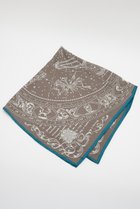 【マルティニーク/martinique】の【manipuri】シルクスカーフ ブラウン|ID: prp329100004321936 ipo3291000000036148606