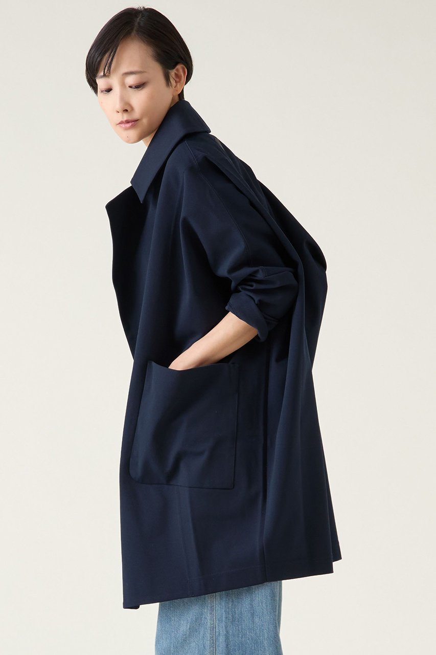 【マルティニーク/martinique】の《別注》【COGTHEBIGSMOKE】ELIZABETH PENTAGON COAT 人気、トレンドファッション・服の通販 founy(ファニー) 　ファッション　Fashion　レディースファッション　Fashion for Women　アウター　Coat / Outerwear Collection　コート・ロングコート・ピーコート　Long Coats, Peacoats & More　コレクション　Collection, Seasonal Line　ショート　Short, Short Length　ジョーゼット　Georgette, Semi-Sheer Fabric　ストレッチ　Stretch, Stretchy Fabric　トレンド　Trend, Trending Now　パターン　Pattern, Design Print　パッチ　Patch, Appliqué　ポケット　Pocket, Pocket Detail　別注　Limited Edition, Custom Order　リアル　Real, Realistic　ロンドン　London Style, British Inspired　日本製　Made In Japan　other-2|ID: prp329100004321948 ipo3291000000032927941
