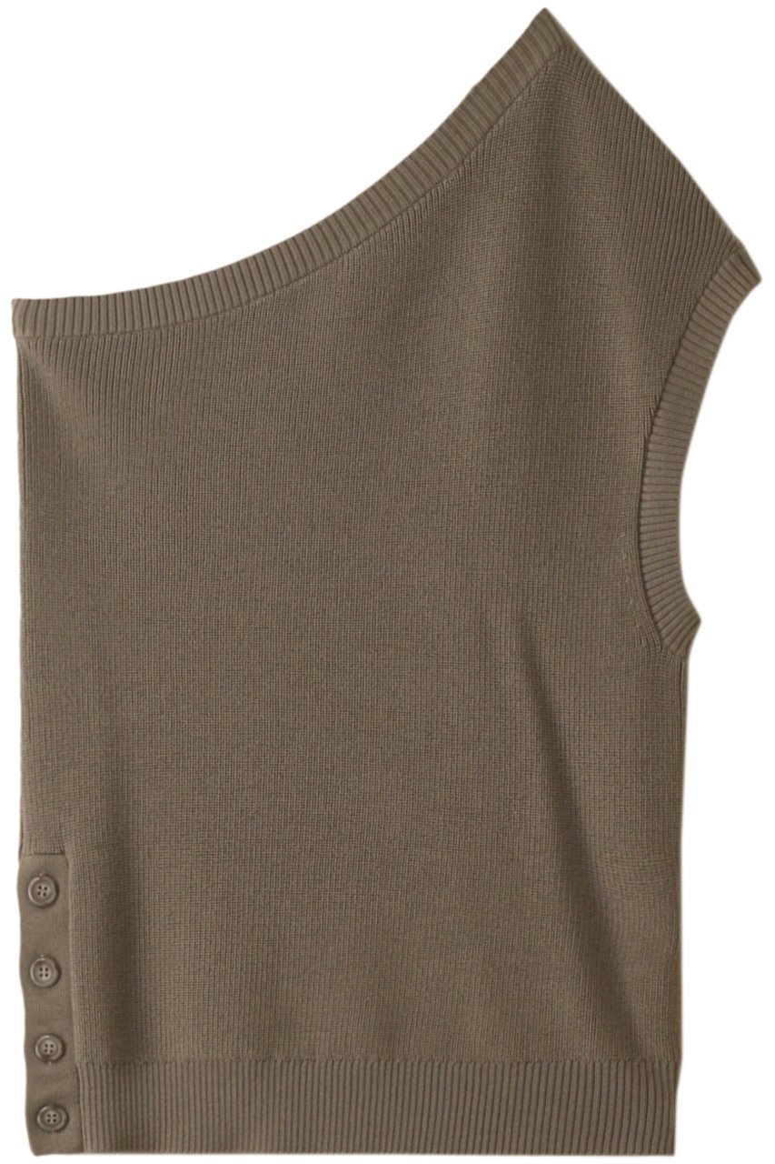 【ミディウミソリッド/MIDIUMISOLID】のone shoulder half cardigan tops インテリア・キッズ・メンズ・レディースファッション・服の通販 founy(ファニー) 　ファッション　Fashion　レディースファッション　WOMEN　トップス・カットソー　Tops/Tshirt　カーディガン　Cardigans　シャツ/ブラウス　Shirts/Blouses　ロング / Tシャツ　T-Shirts　カットソー　Cut and Sewn　おすすめ　Recommend　カーディガン　Cardigan　ボトム　Bottom　ベージュ|ID: prp329100004322033 ipo3291000000029989335