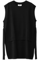 【ミディウミソリッド/MIDIUMISOLID】のside slit vest/ベスト 人気、トレンドファッション・服の通販 founy(ファニー) ファッション Fashion レディースファッション WOMEN トップス・カットソー Tops/Tshirt ニット Knit Tops ベスト/ジレ Gilets/Vests プルオーバー Pullover シンプル Simple スリット Slit ベスト Vest リボン Ribbon thumbnail ブラック|ID: prp329100004322041 ipo3291000000029989364