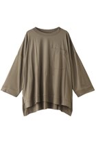 【ミディウミソリッド/MIDIUMISOLID】のcrew neck half sleeve Tシャツ ベージュ|ID: prp329100004322098 ipo3291000000029989577