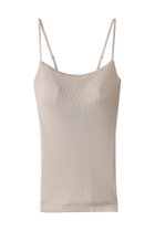 【ユエ/Yue】のシルク100% カップ付きインナー アイボリーベージュ|ID: prp329100004323530 ipo3291000000036177672