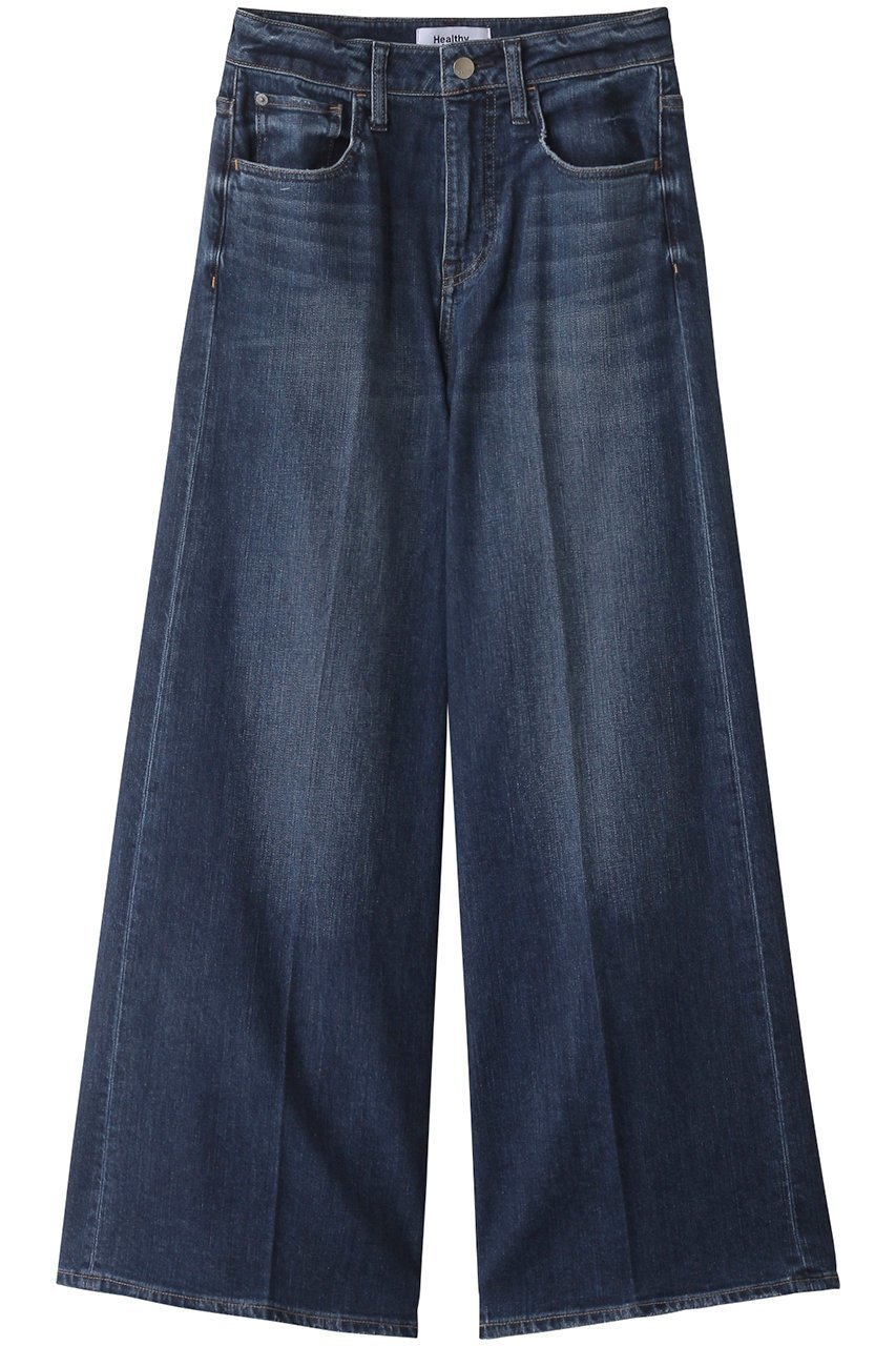 【ヘルシーデニム/Healthy Denim】のWild Ginger バギーデニムパンツ インテリア・キッズ・メンズ・レディースファッション・服の通販 founy(ファニー) 　ファッション　Fashion　レディースファッション　Fashion for Women　パンツ　Pants & Trousers　デニムパンツ・ジーンズ・美脚デニム　Denim Jeans & Pants　クロップド　Cropped, Short Length　デニム　Denim, Jeans Material　トレンド　Trend, Trending Now　バランス　Balance, Style Balance　Dark Used|ID: prp329100004323534 ipo3291000000032945806